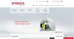 Desktop Screenshot of pentaservis.cz